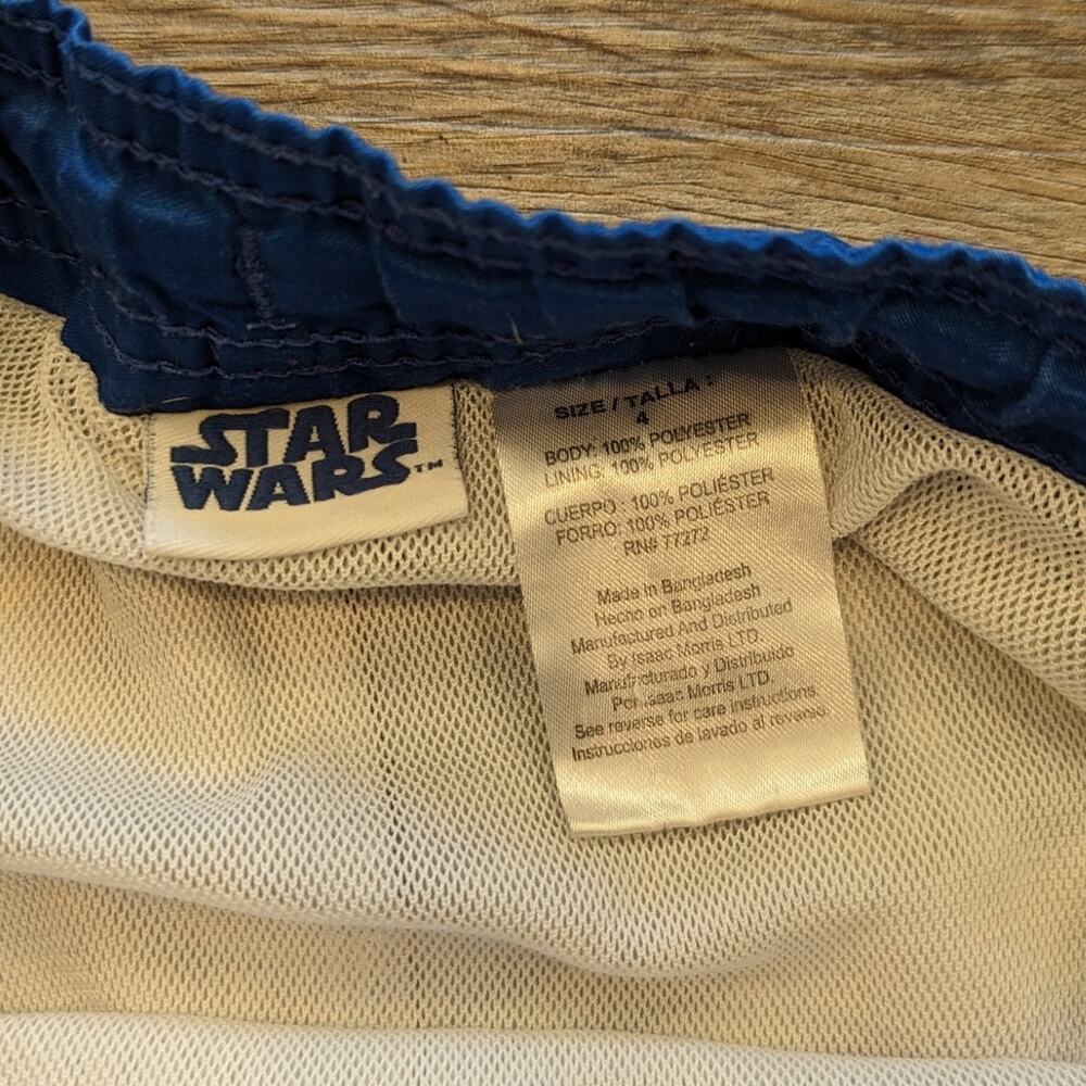 Star Wars Legos Swim Trunks Boys Size 4 - Picture 4 of 7